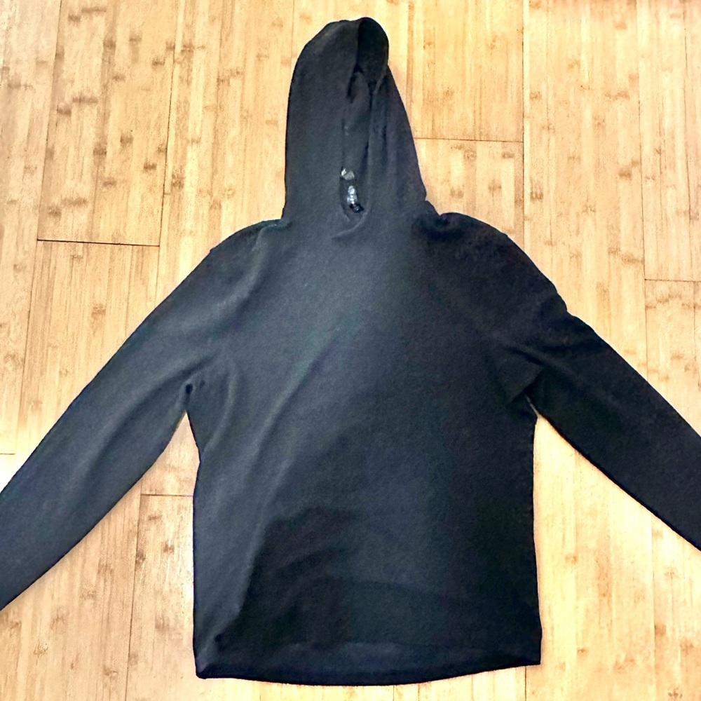 Lululemon knit pullover hoodie - Men’s Large, black
